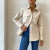 Assembly Label Hana Twill Overshirt In Stone -Coco & Lola Sales Assembly Low Res 49 600x