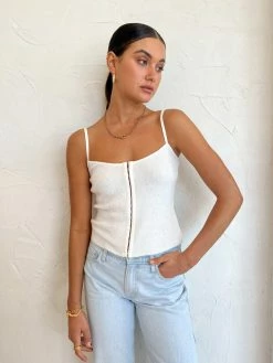 Bec & Bridge Jacinta Knit Tank In Ivory 11 Bec & Bridge Jacinta Knit Tank In Ivory -Coco & Lola Sales Bec Bridge Lowres 84 600x