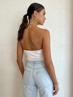 Bec & Bridge Vesna Strapless Knit Top In Ivory -Coco & Lola Sales Bec Bridge Lowres 96 600x