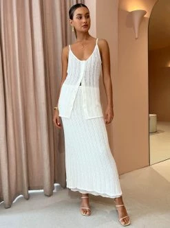 Camilla And Marc Dante Button Down Knit Cami In Ivory -Coco & Lola Sales Camilla and Marc Low Res 305 e57a42dd eba3 429f 8c5e 729ac67dd31d 600x