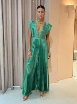 Lidee Gala Jumpsuit In Sea Green 10 Lidee Gala Jumpsuit In Sea Green -Coco & Lola Sales L IDEE Low Res 26 600x