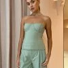 Sir Adrien Strapless Bustier In Sage -Coco & Lola Sales SIR Lowres August 51 600x