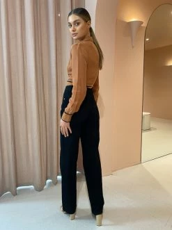 Sover Encore Wrap Shirt In Copper -Coco & Lola Sales Sovere Lowres July 146 600x