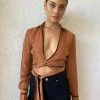 Sover Encore Wrap Shirt In Copper -Coco & Lola Sales Sovere Lowres July 148 600x