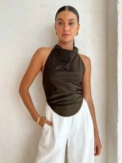 Tojha Bruna Top In Fudge