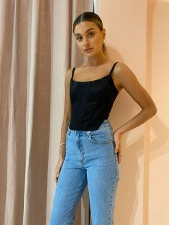 Viktoria & Woods Zeta Bustier In Black -Coco & Lola Sales Viktoria Woods ZetaBustier lowres 13 600x